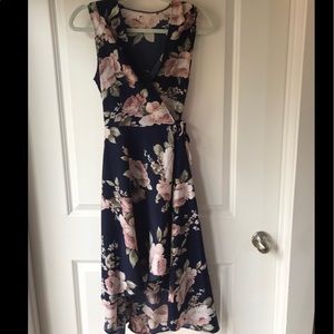 Floral Tie Dress